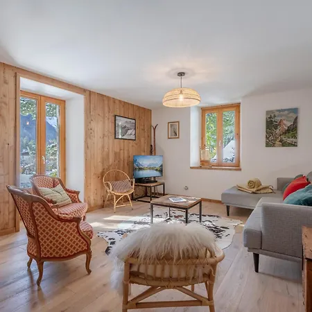 Spacieux 8 Pers. Avec Cheminee A Argentiere - Fr-1-343-270 Chamonix