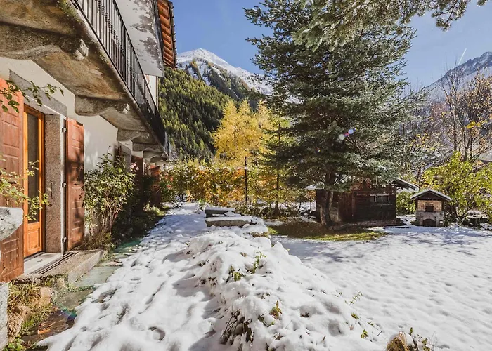 Spacieux 8 Pers. Avec Cheminee A Argentiere - Fr-1-343-270 * シャモニー