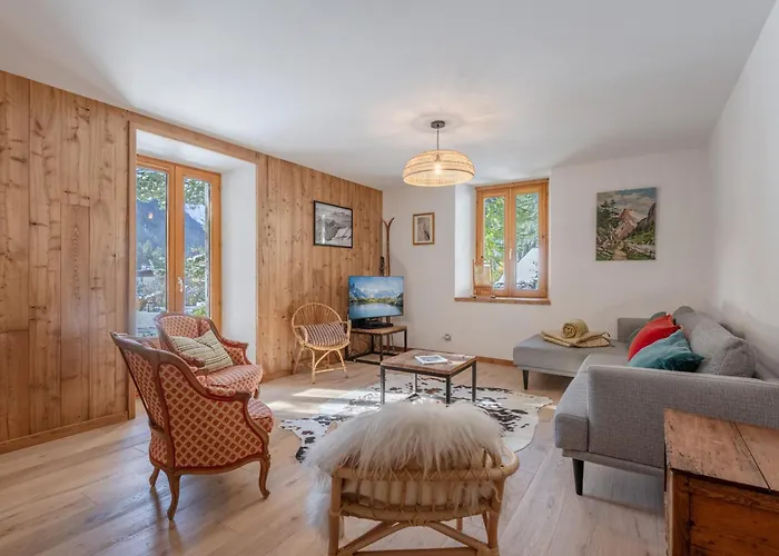 Spacieux 8 Pers. Avec Cheminee A Argentiere - Fr-1-343-270 アパート シャモニー